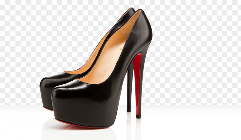 Louboutin Court Shoe Peep-toe High-heeled Footwear Boot PNG