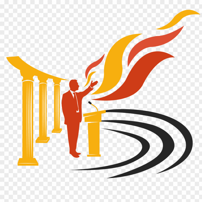 Public Speaking Logo Brand Agora Organization Loudspeaker PNG