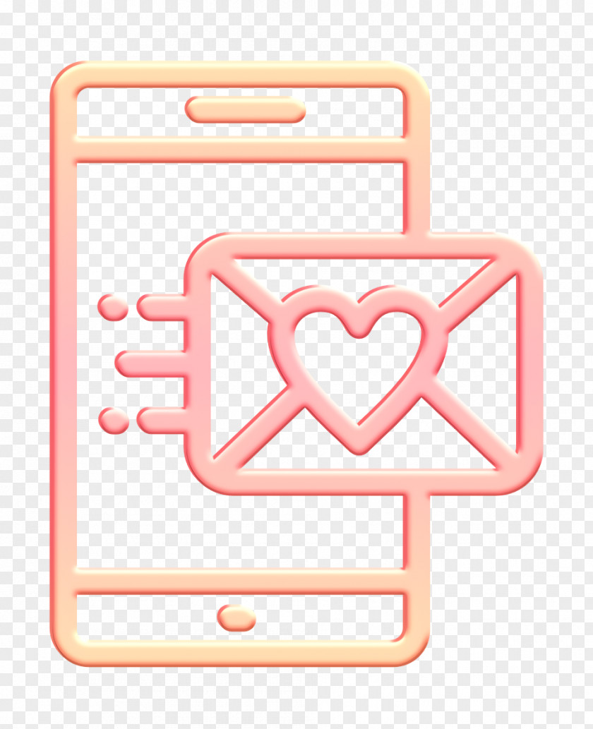 Rectangle Flat Design Love Icon PNG