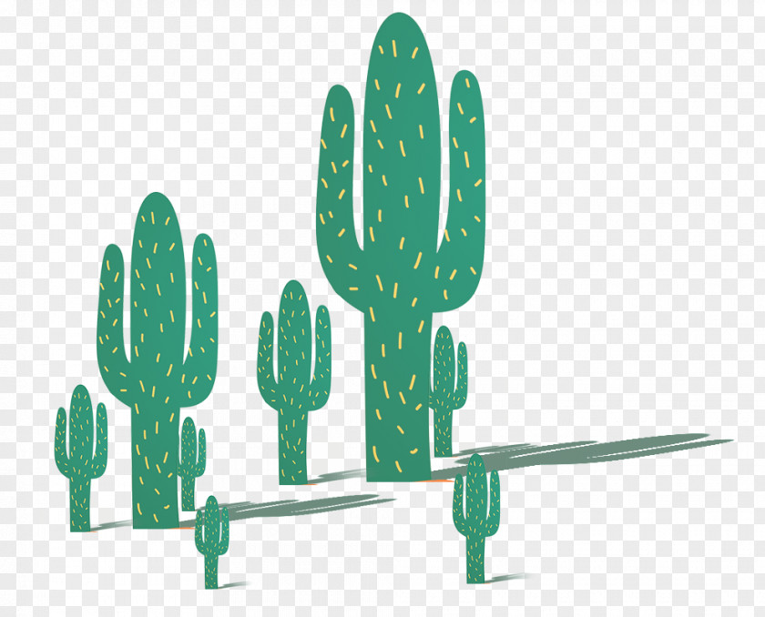 The Cactus In Desert Cactaceae Poster Child PNG