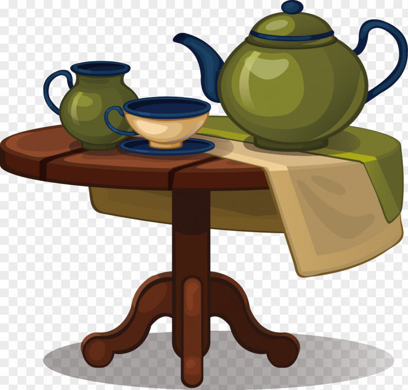 Vector Banquet Tables And Chairs Table Furniture Illustration PNG