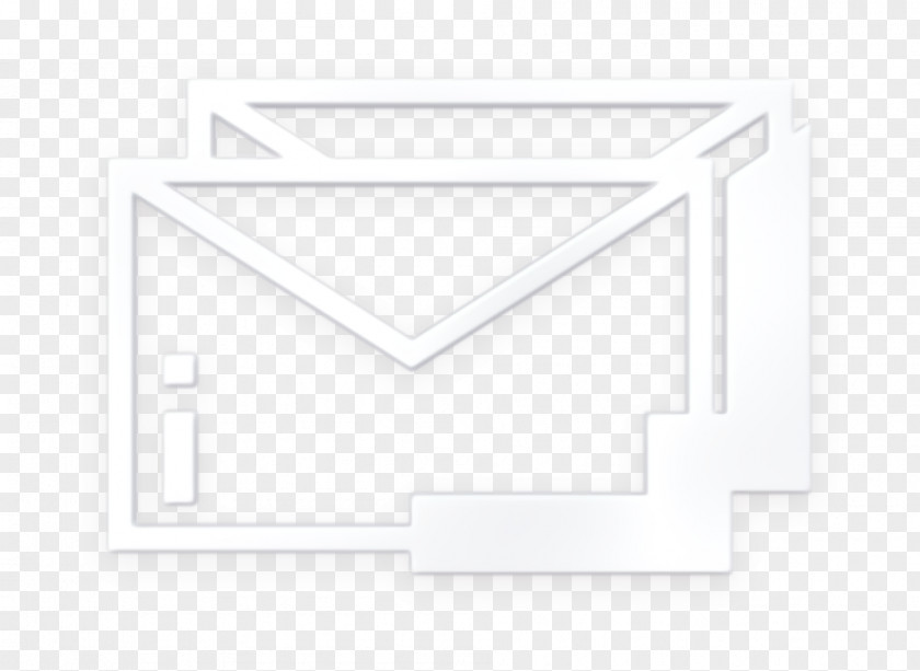 Blackandwhite Logo Communication Icon Messages PNG