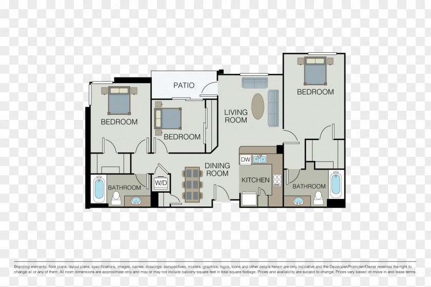 House Floor Plan Apex Apartment Community PNG