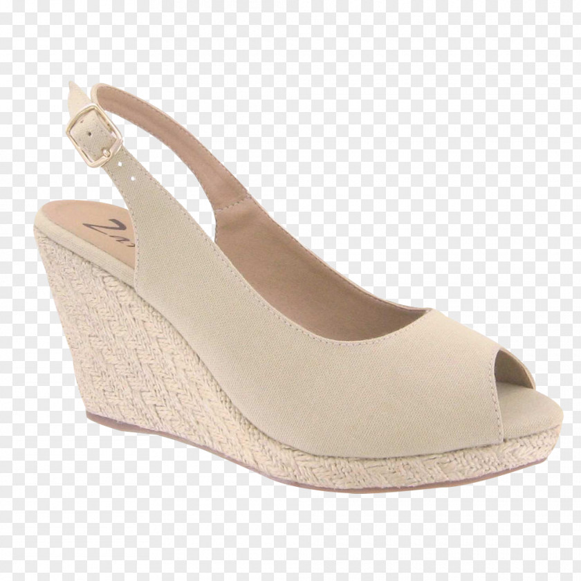 Sandal Shoe Beige Walking Pump PNG