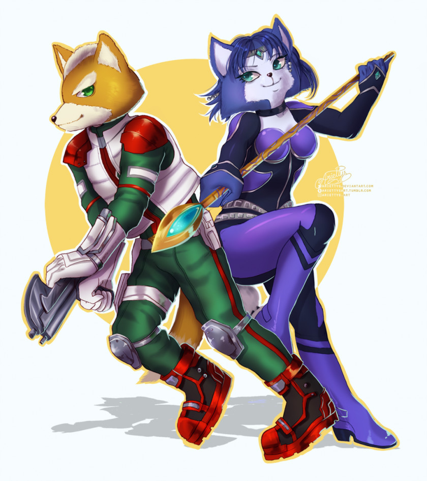 Star Fox Fox: Assault Lylat Wars Krystal McCloud Fan Art PNG