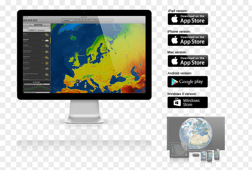 Weather Forecasting MeteoGroup Computer Monitors Meteorology PNG