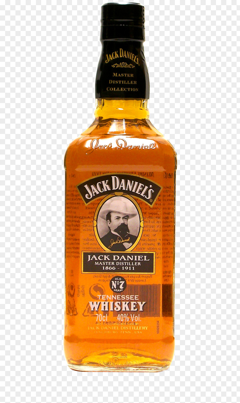 Bottle Tennessee Whiskey Jack Daniel's Distilled Beverage Bourbon PNG