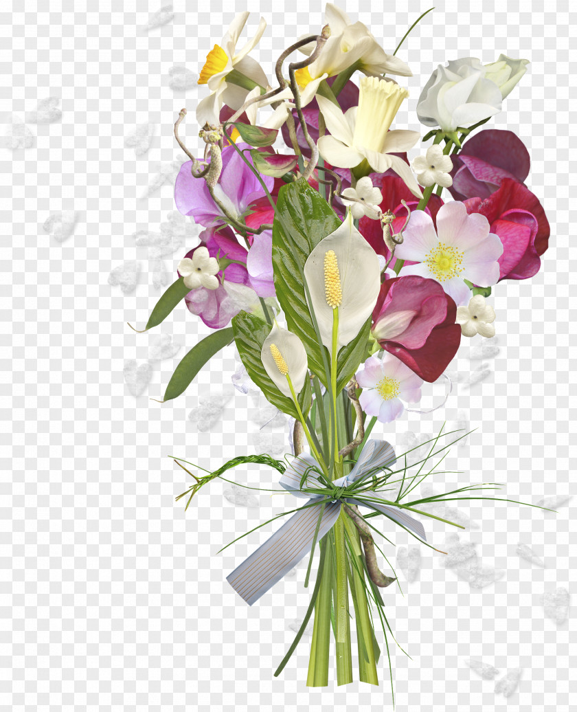 Bouquet Of Flowers Flower Floral Design Cut Jubileum PNG