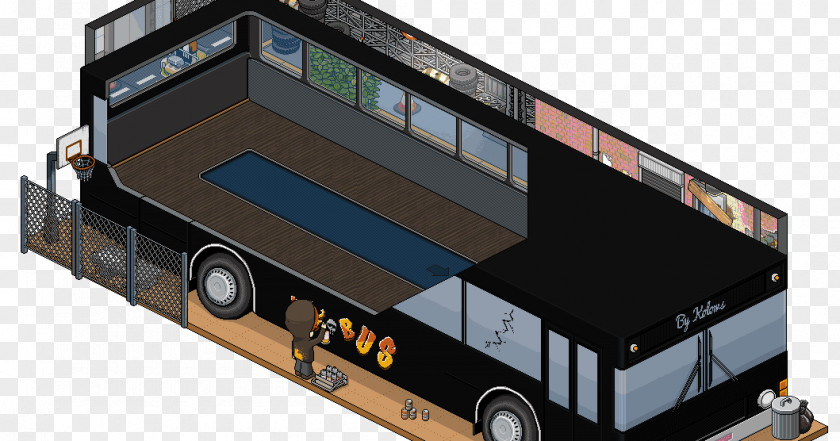 Bus Habbo Game Internet Background #114 PNG