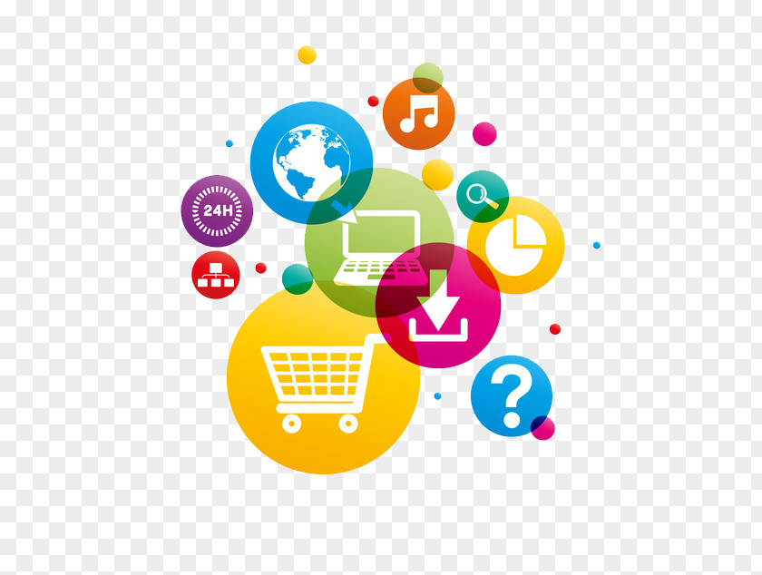 Business Digital Marketing Shopping Cart Software Online E-commerce PNG