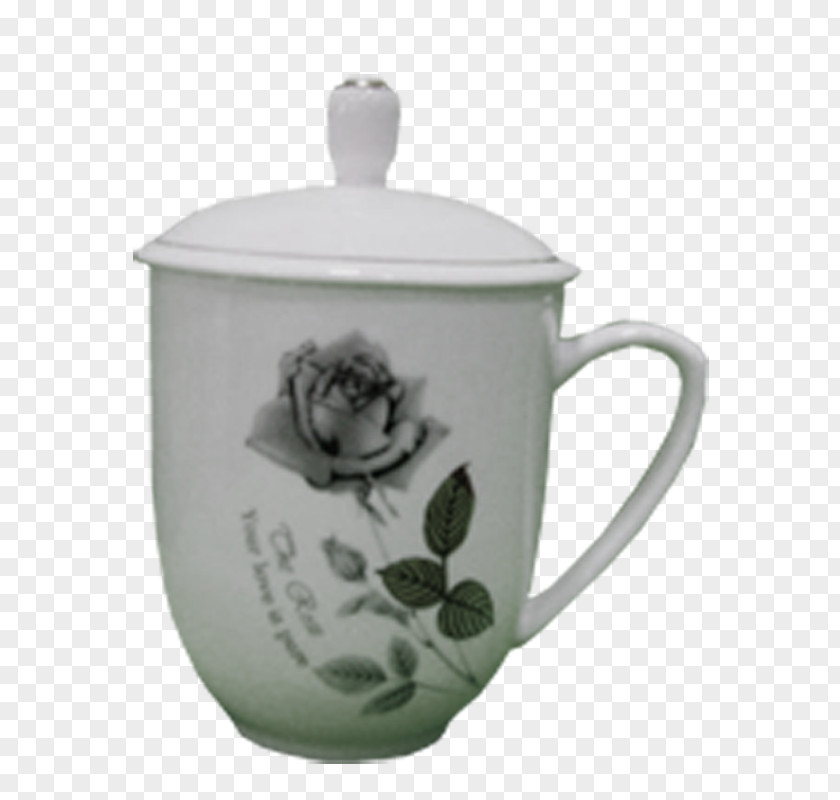 Cup Coffee Kettle Porcelain Lid Mug PNG