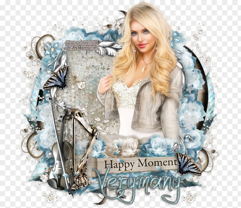 Happy Moments Long Hair PNG