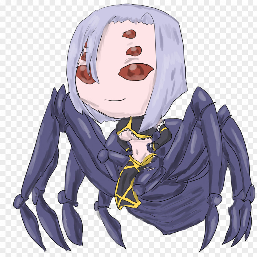 Monster Musume Spider Clip Art Illustration Cartoon Legendary Creature Costume PNG
