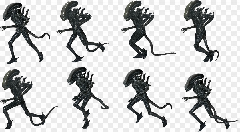 Alien Predator Sprite Extraterrestrial Life Drawing PNG