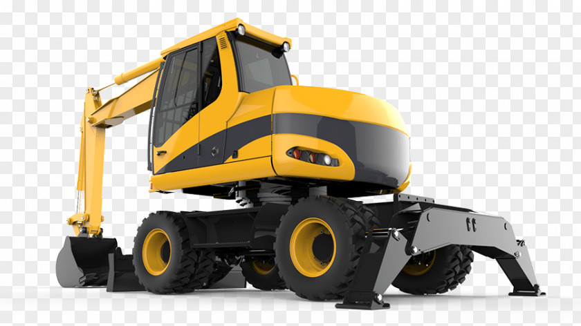 Excavator Heavy Machinery Construction Loader Motor Vehicle PNG