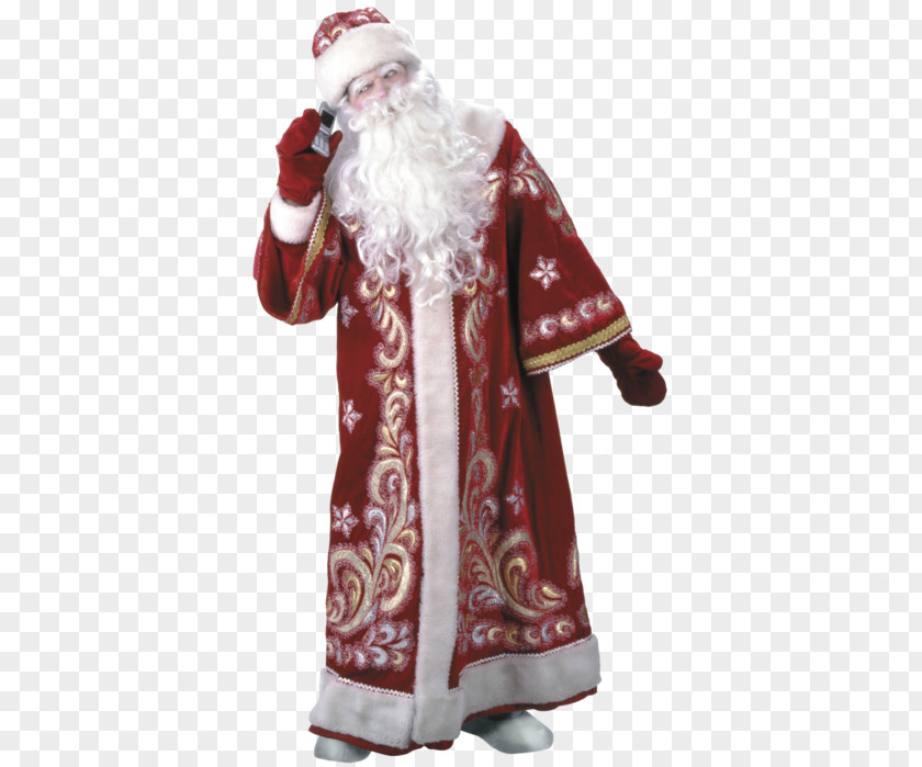 Santa Claus Ded Moroz Snegurochka Christmas Ornament New Year PNG