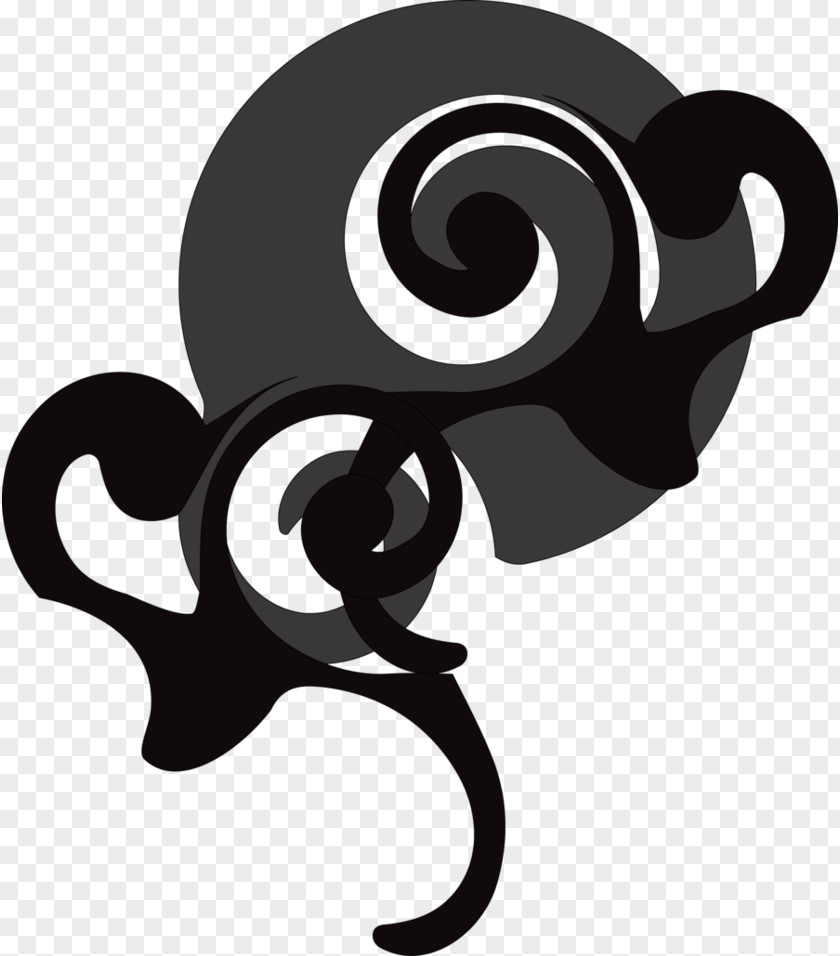 Silhouette Black White Clip Art PNG