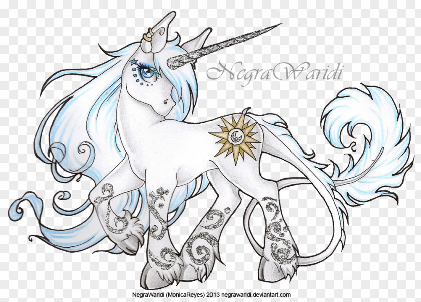 Unicorn Face Line Art Pony Horse PNG