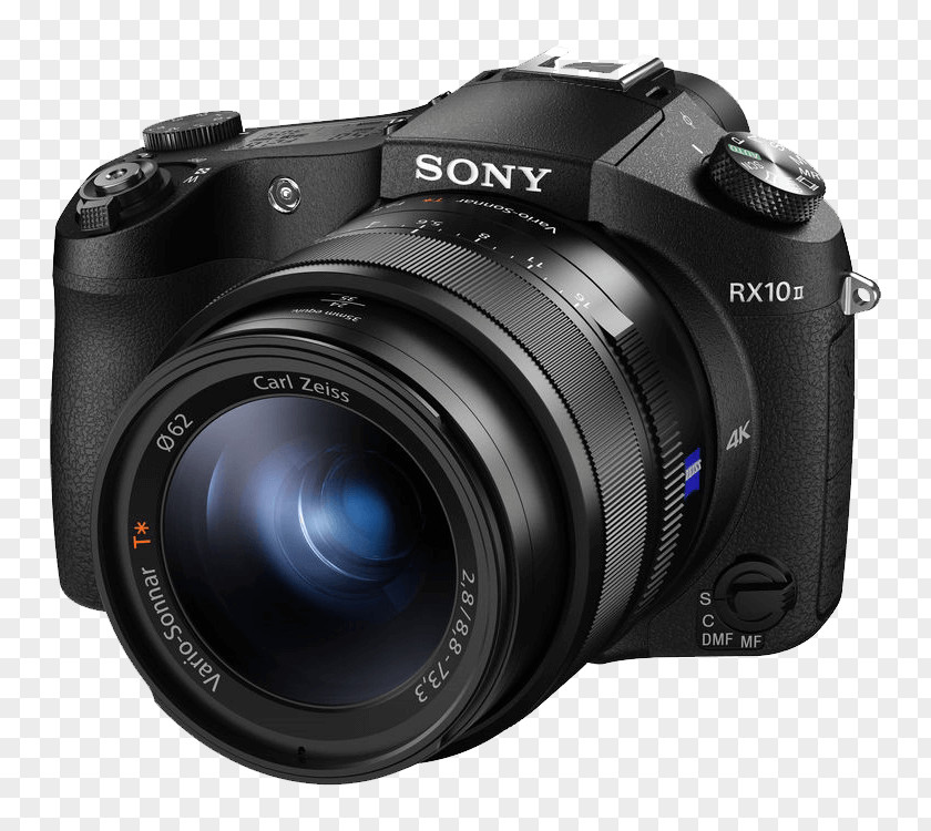 4KBlack S0NY Cyber Shot DSC-RX10 II Digital Cameras (PAL) Point-and-shoot Camera 索尼Camera Sony Cyber-Shot 20.2 MP Compact Ultra HD PNG