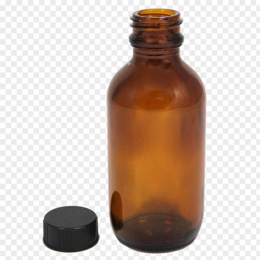 Amber Glass Bottle Plastic Jar PNG