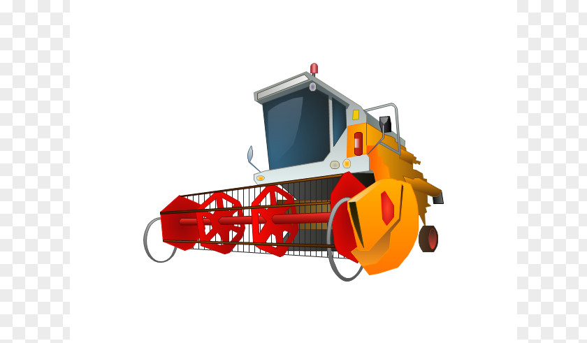 Combine Cliparts Harvester Heavy Machinery Clip Art PNG