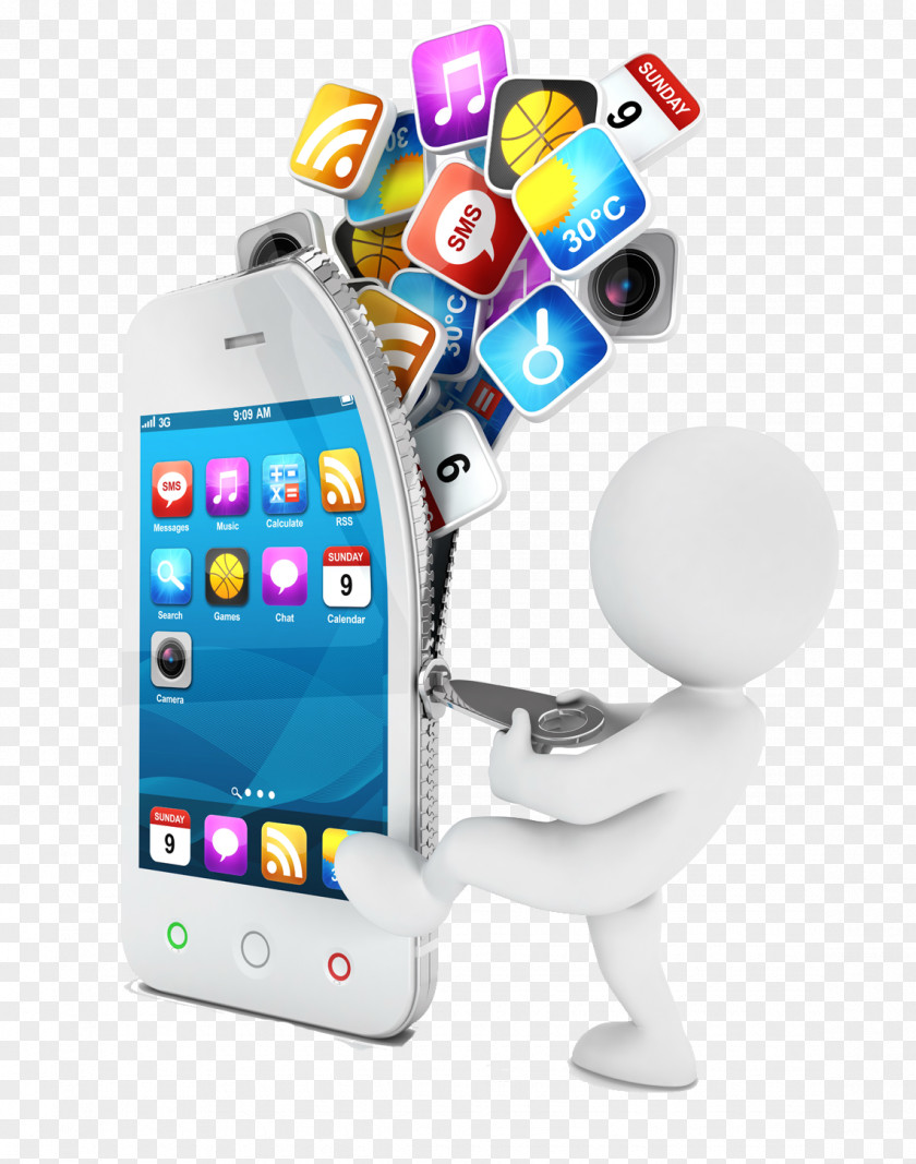 Creative Mobile Phone Model App Development Application Software IOS Android PNG