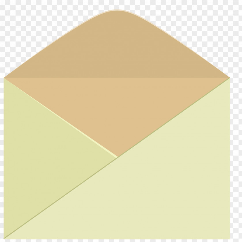 Flat Envelope Paper Triangle Pattern PNG