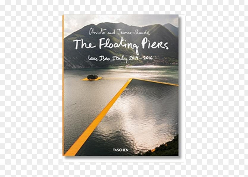 Floating Book Christo And Jeanne-Claude: The Piers : Lake Iseo, Italy, 2014-2016 Amazon.com PNG