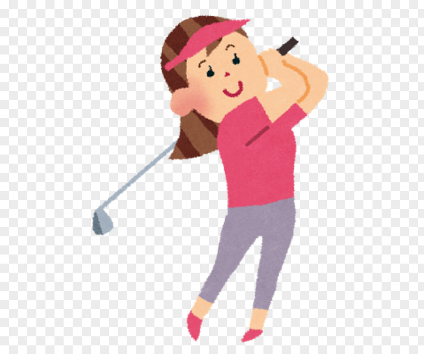 Golf Woman Japan Women's Open Championship Course Golfer Clubs PNG