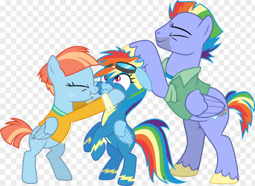 My Little Pony Friendship Is Magic Season 7 Rainbow Dash Twilight Sparkle Princess Luna Parental Glideance PNG