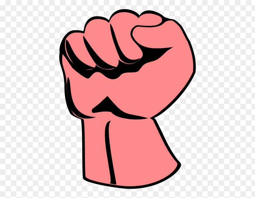 Raised Fist Punch Bump Pump PNG