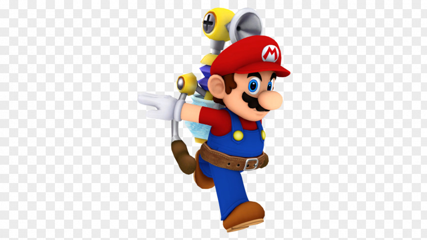 Super Mario Sunshine Luigi Bros. GameCube PNG