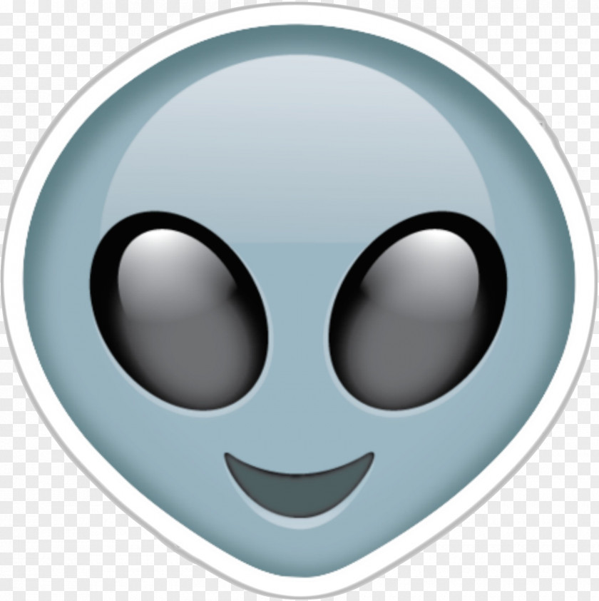 Alien Emoji Sticker IPhone Smiley Emoticon PNG
