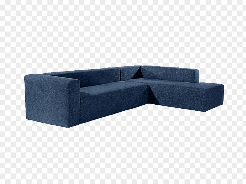 Angle Sofa Bed Couch Cobalt Blue PNG