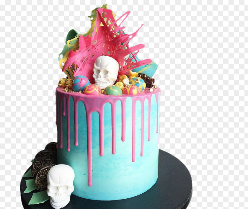 Halloween Cake Birthday Sugar Buttercream PNG