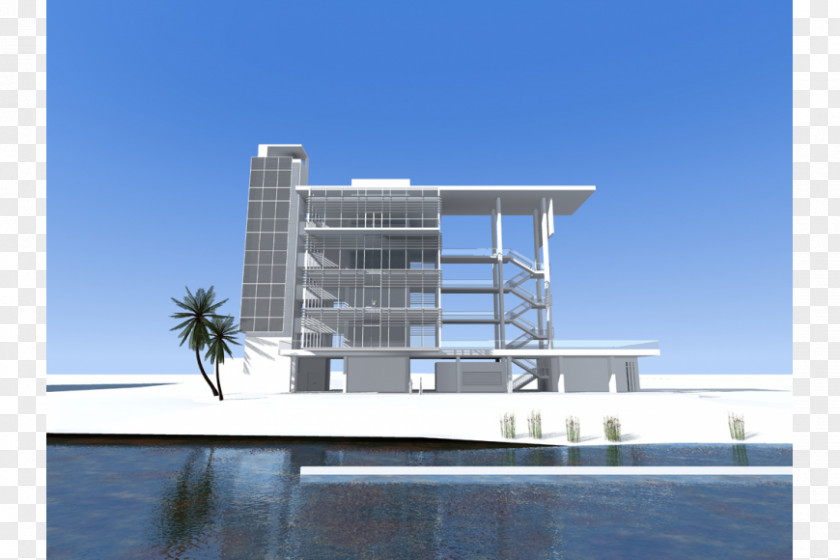 Water Architecture Condominium Property Facade PNG