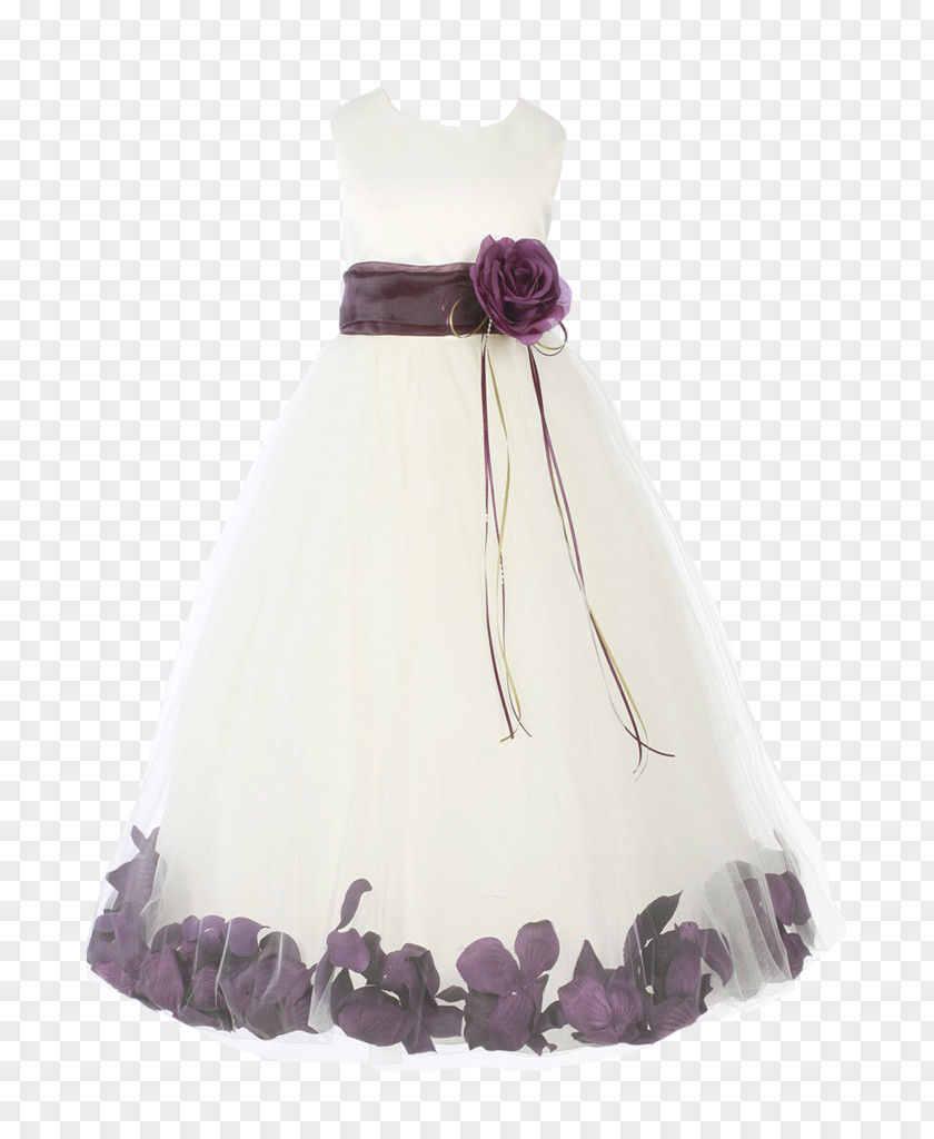 Day Dress Child Wedding Flower Background PNG