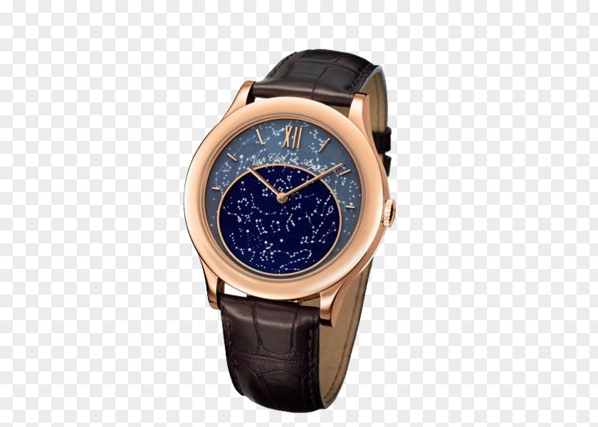 Watch Van Cleef & Arpels Clock Luxury Complication PNG