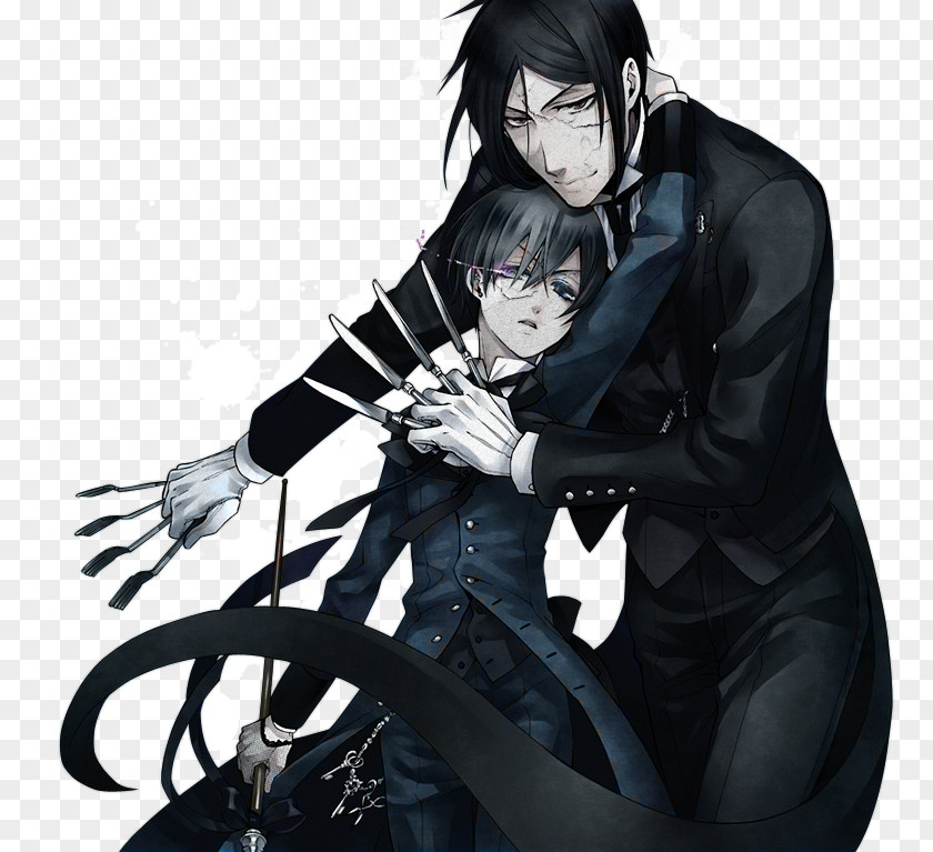 Black Butler Ciel Phantomhive Sebastian Michaelis Lacrimosa PNG