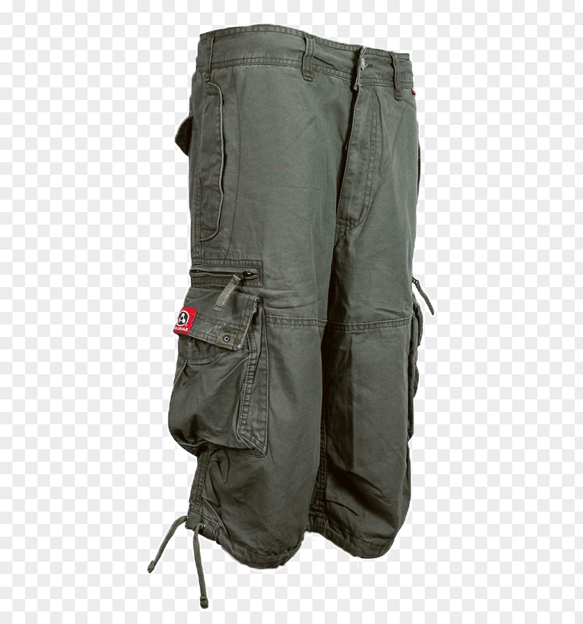Hipster Cargo Capris Pants Shorts Khaki Pocket PNG