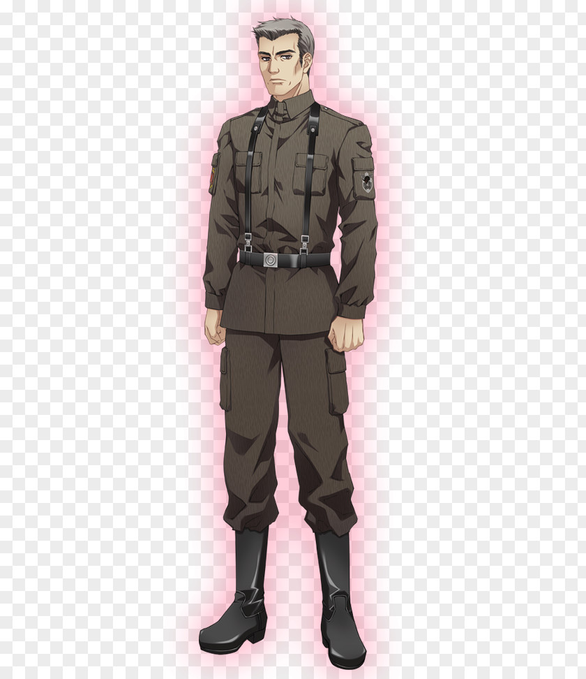 Soldier Walter Krüger Muv-Luv Schwarzesmarken Army Officer PNG