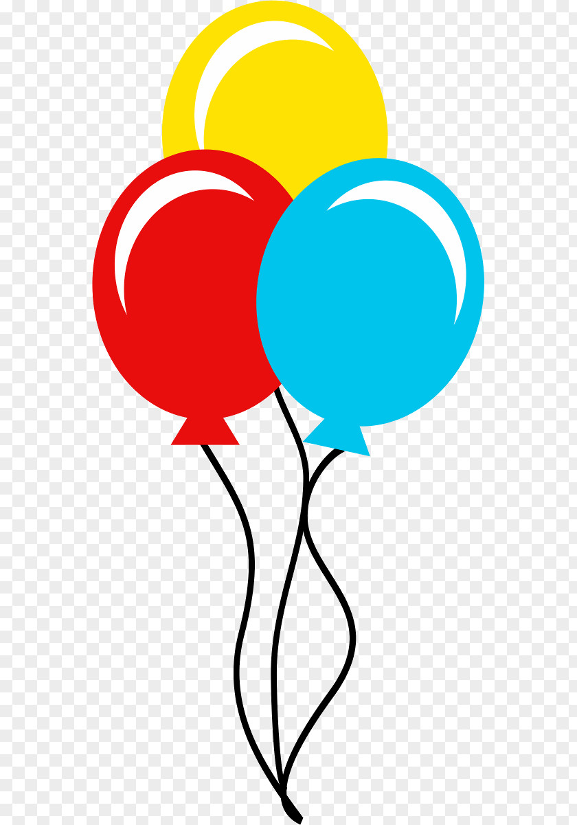 Line Art Circus Birthday Party Background PNG