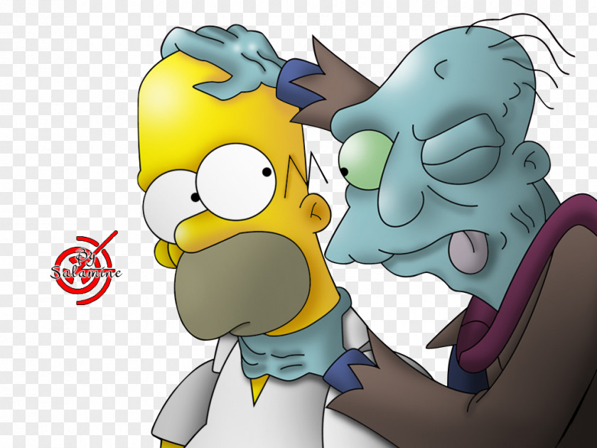 Los Simpsons Homer Simpson Treehouse Of Horror Animator Drawing PNG