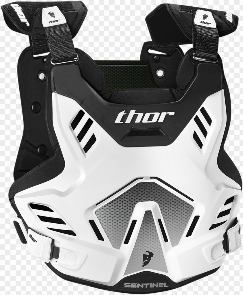 Off White Belt Styling Thor Body Armor Motorcycle Motocross Fox Head Titan Sport Jacket PNG