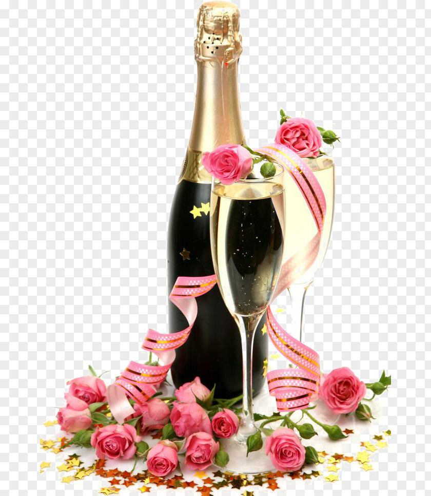 Rose Champagne Glass Rosxe9 Wedding PNG