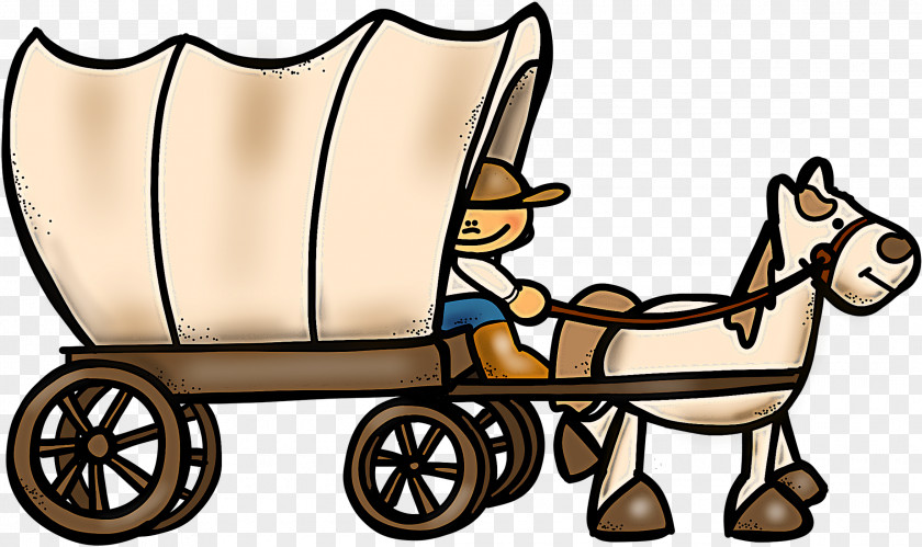 Wagon Vehicle Cart Horse And Buggy Carriage PNG