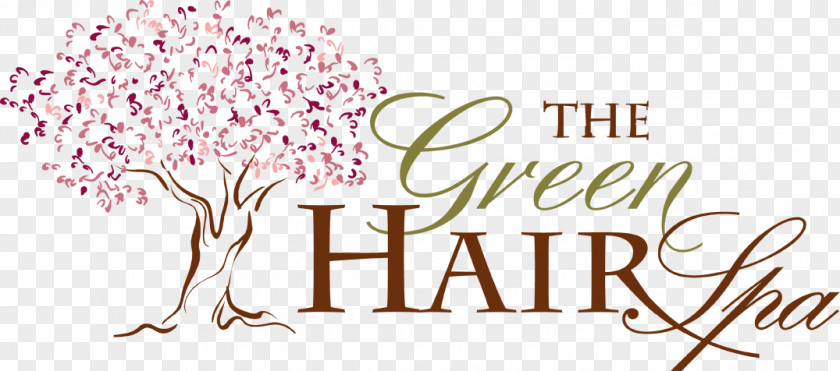 Beauty Parlor The Green Hair Spa Parlour Logo PNG