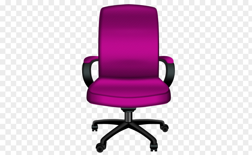 Chair Office & Desk Chairs Swivel Red PNG