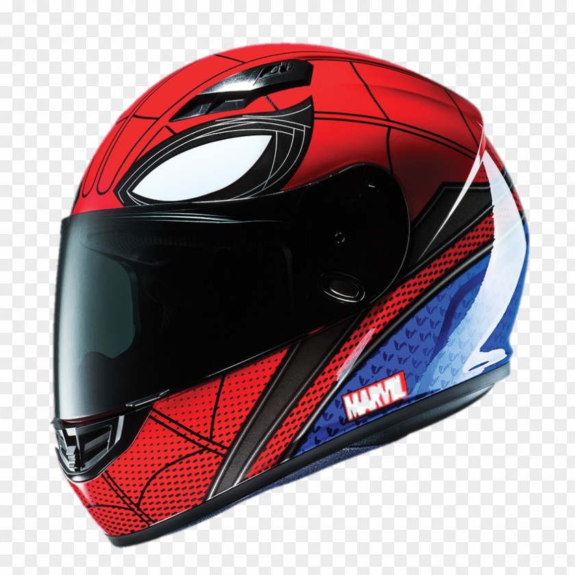 Motorcycle Helmets Spider-Man HJC Corp. Venom PNG