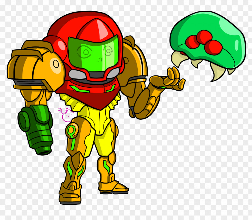 Samus Vector Clip Art Illustration Line Character Fiction PNG